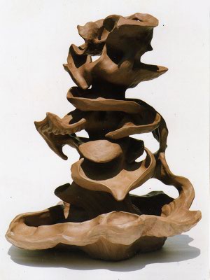 Clay Fountain model, '02