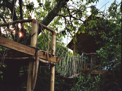 Treehouse, Kings Langley, view on both levels